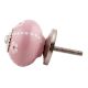 Pink Tiny Flower Ceramic Drawer Knobs Online